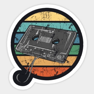 Retro cassette 80s vintage Sticker